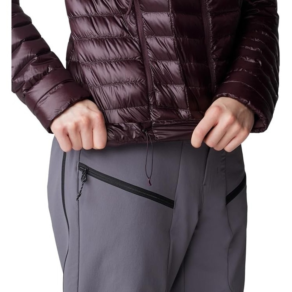 Mountain Hardwear Women's Sz M Ghost Whisperer Jacket Blackberry Purple 800FP - Picture 5 of 9